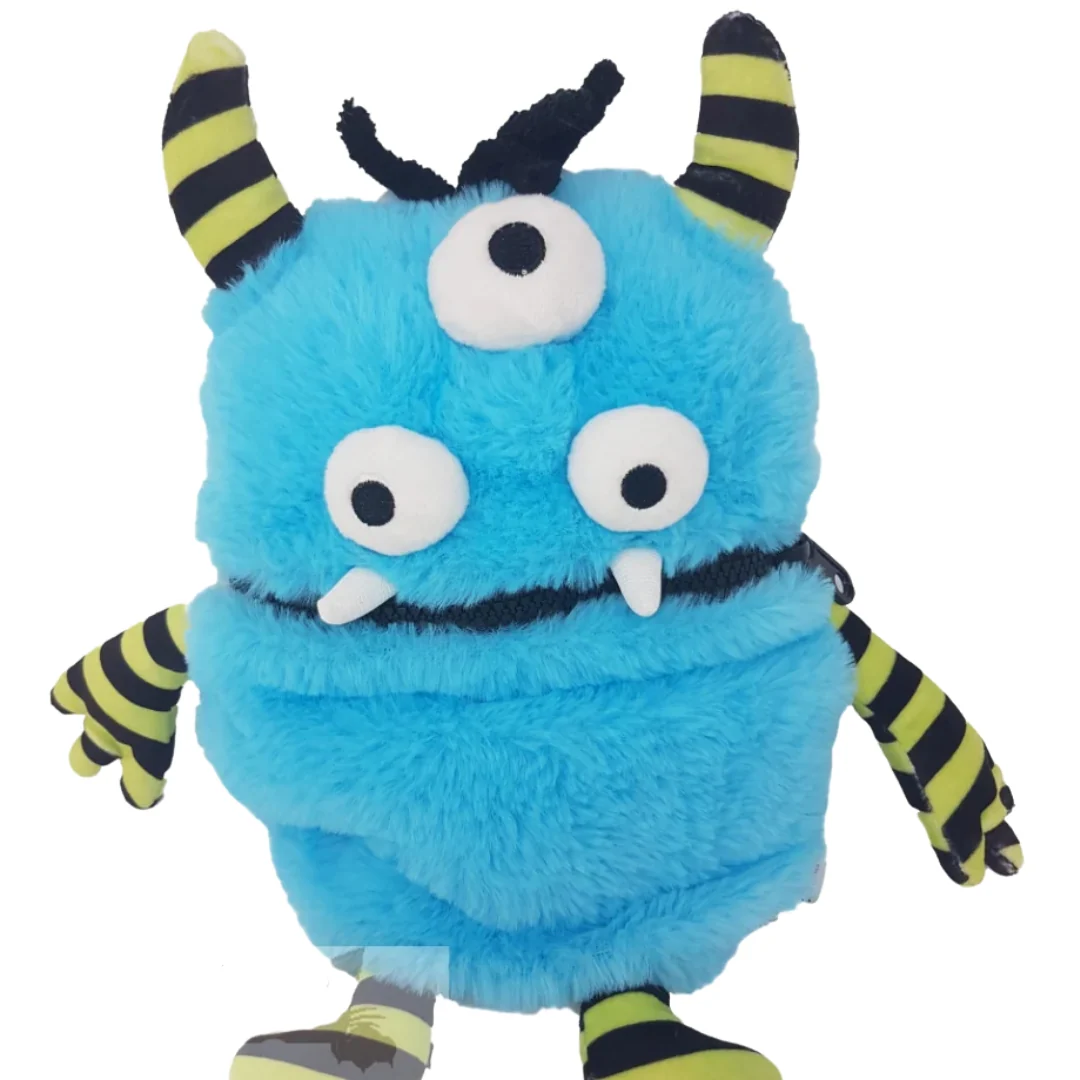 11" New Worry Monster Plush – 3 Assorted - Image 3