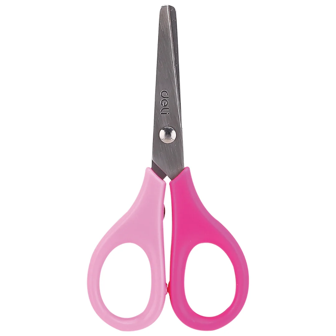 Deli 114mm School Scissors 3 Assorted Colours - Image 4
