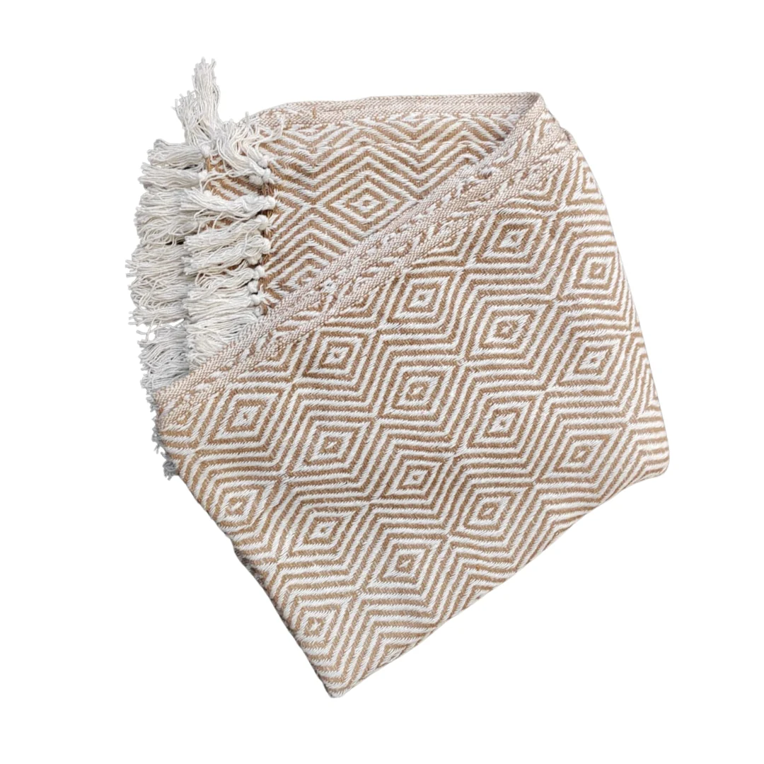 125x150cm Cotton Handloom Throw