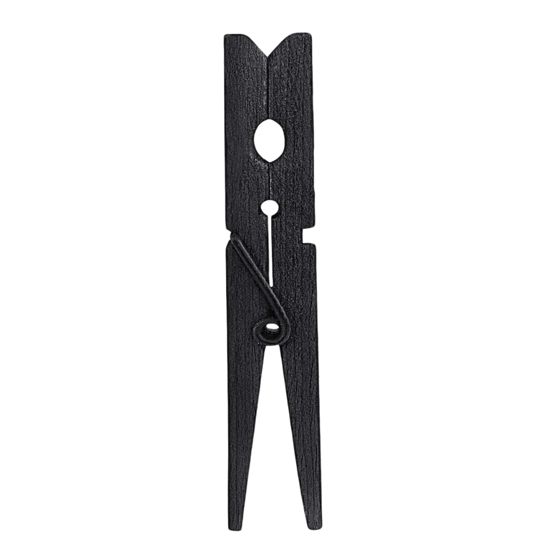 24 Small Plastic Pegs – Mixed Colors