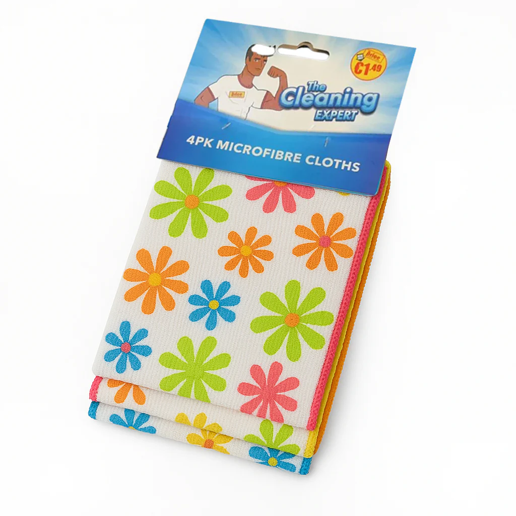 4-Pack Microfiber Cloths - Image 2