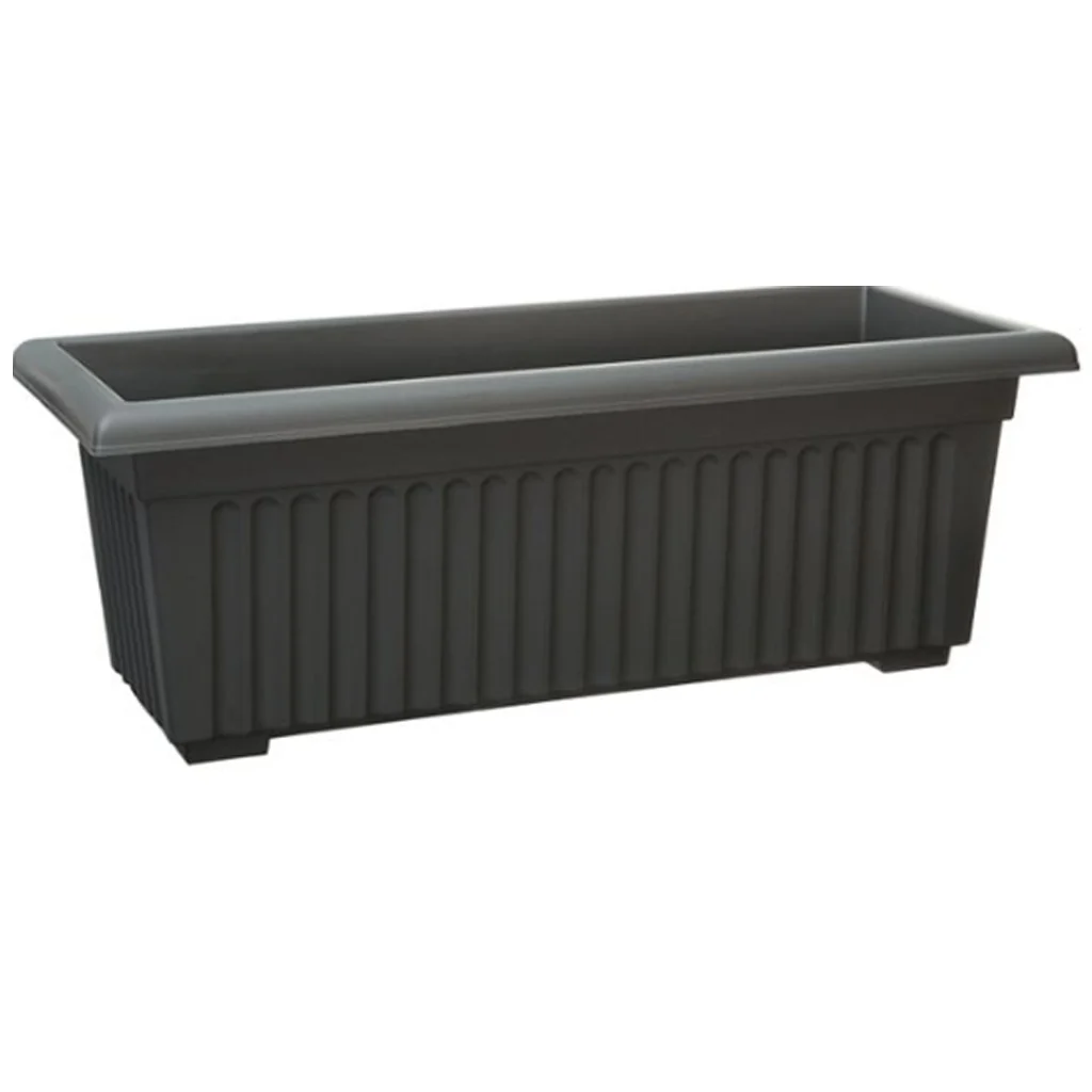 75cm Trough Black