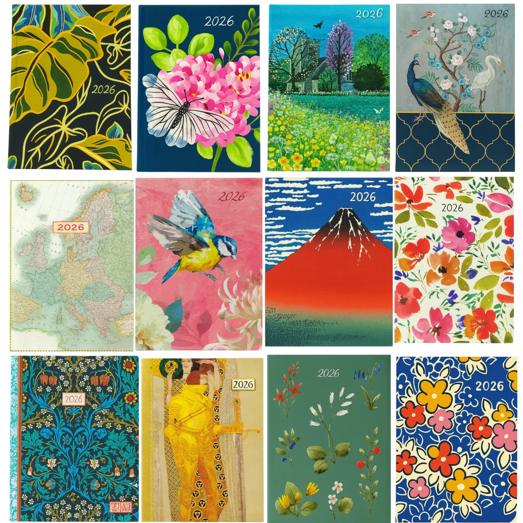 A6 2026 Flexi Diary – Assorted Designs