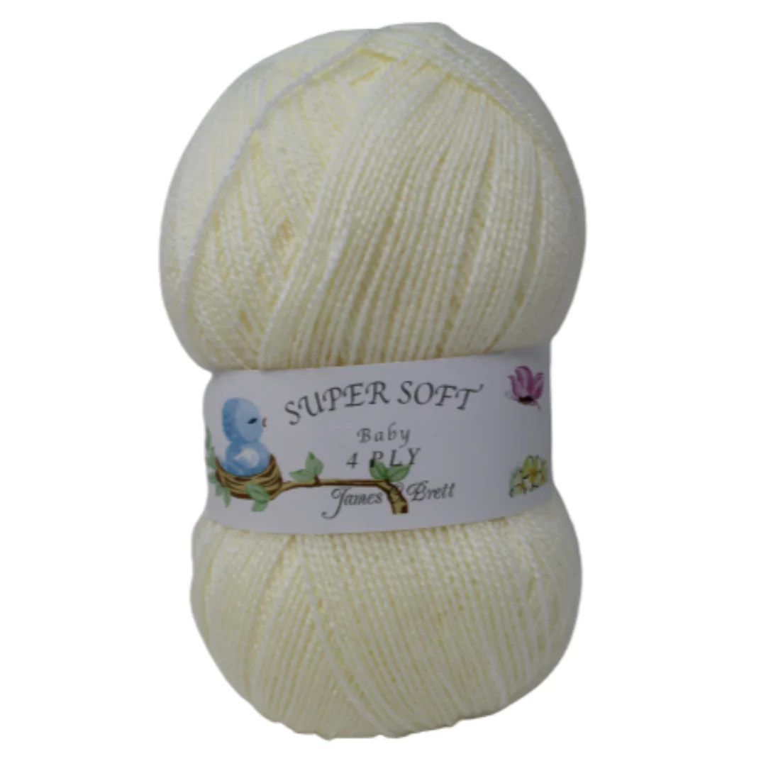 Baby 100g 4PLY Wool BY09 Cream