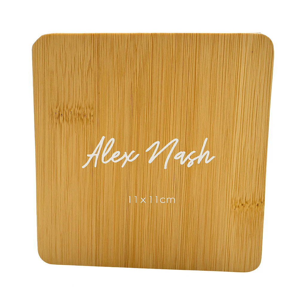 Bamboo Coasters 4-Pack