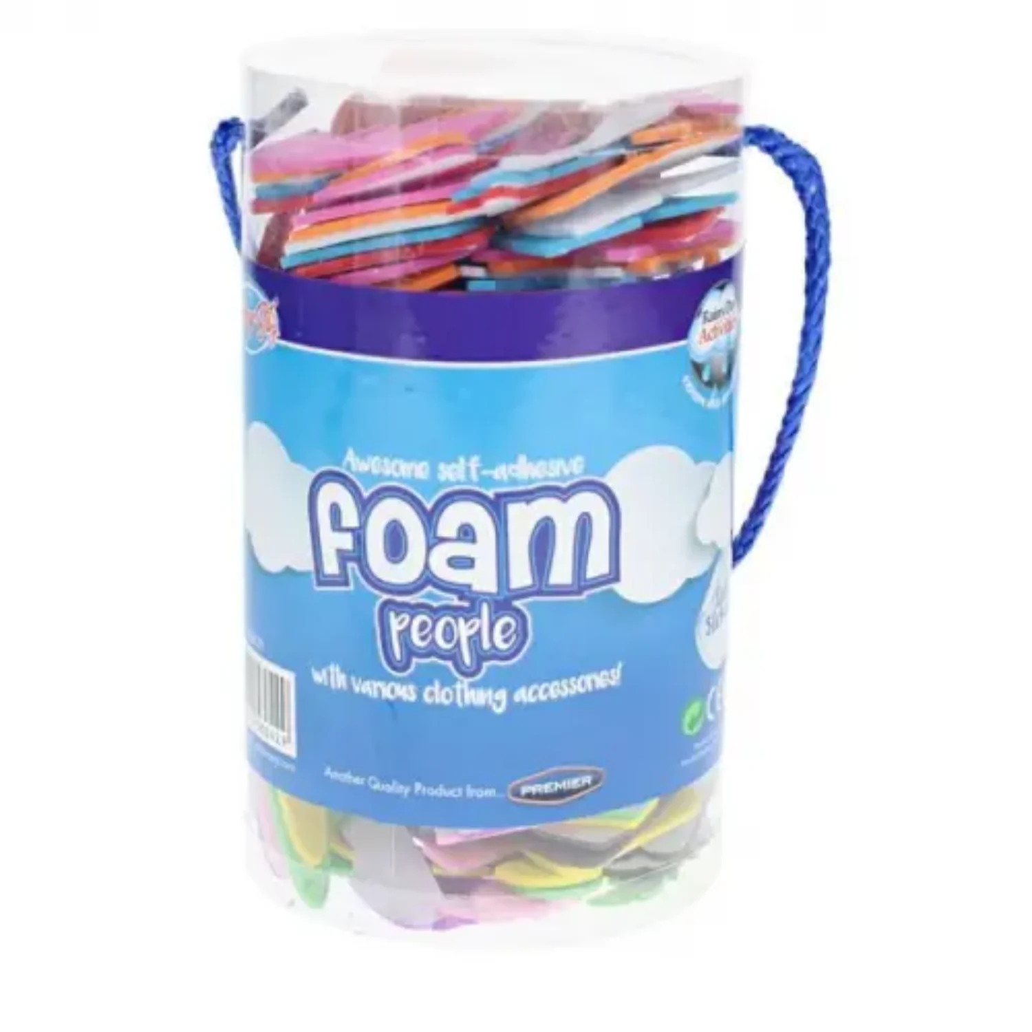 Bitz Adhesive Tub – Foam People Craft Shapes