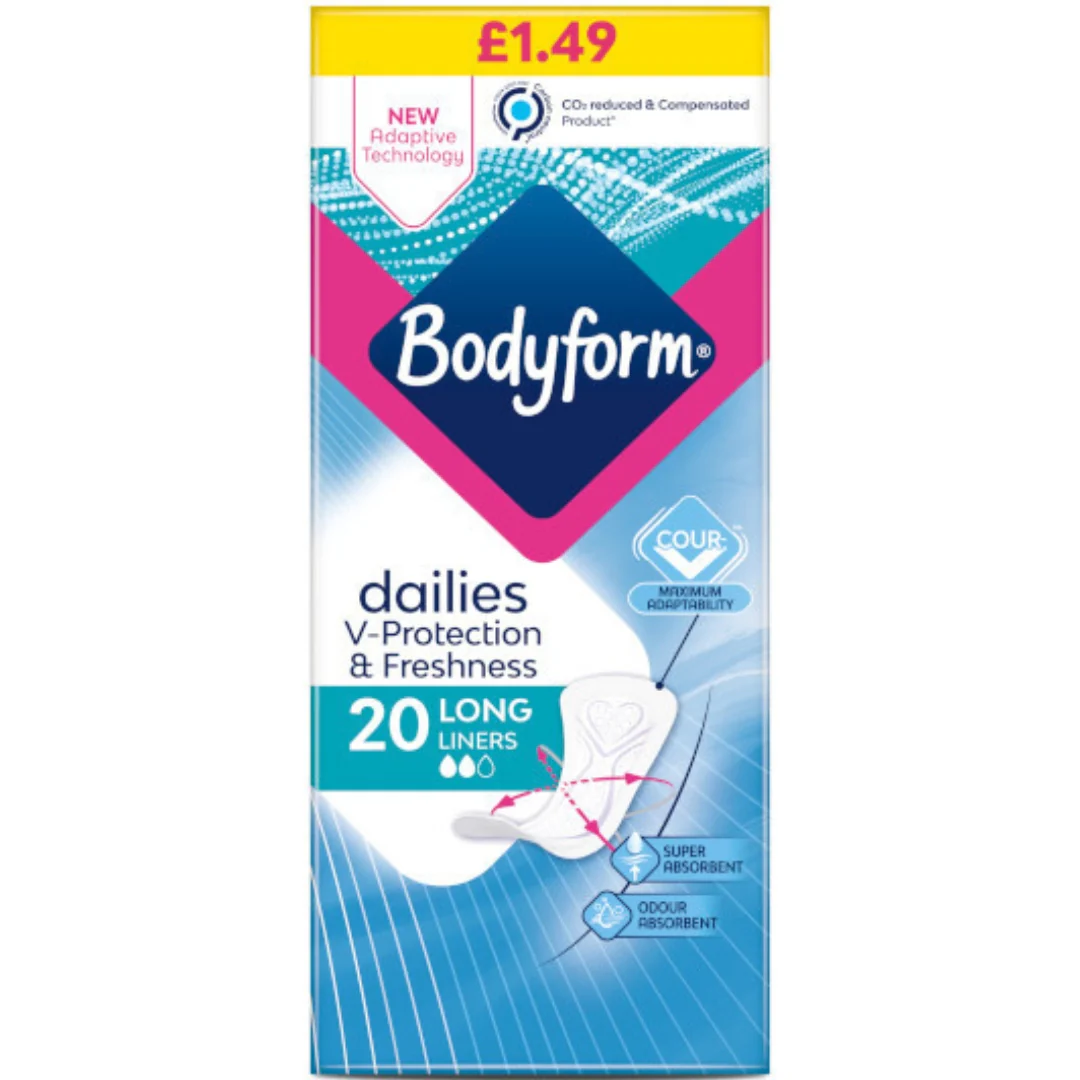 Bodyform Dailies Long 20pk