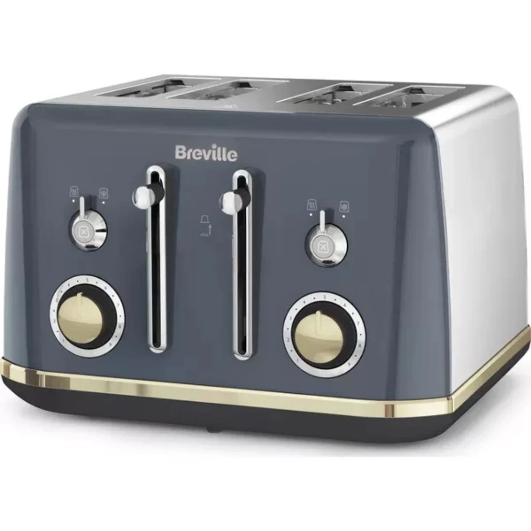 Breville Mostra 4 Slice Toaster Grey