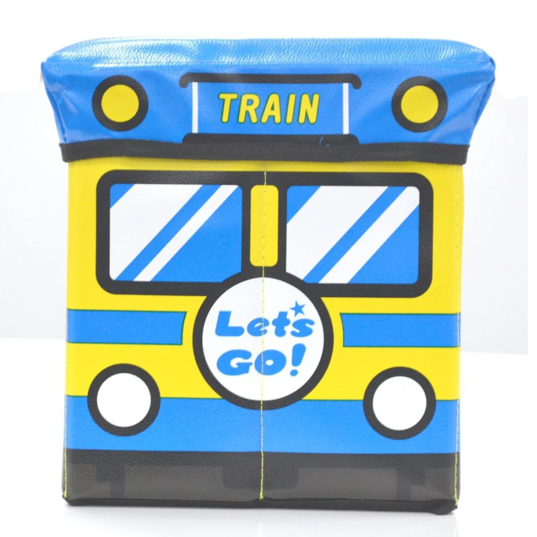 Bus Series Storage Stool - Train - Image 2