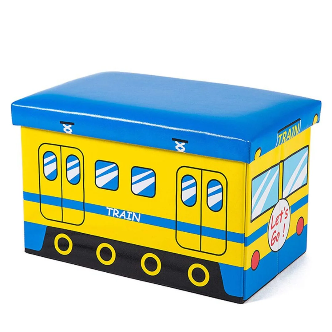 Bus Series Storage Stool - Train - Image 4
