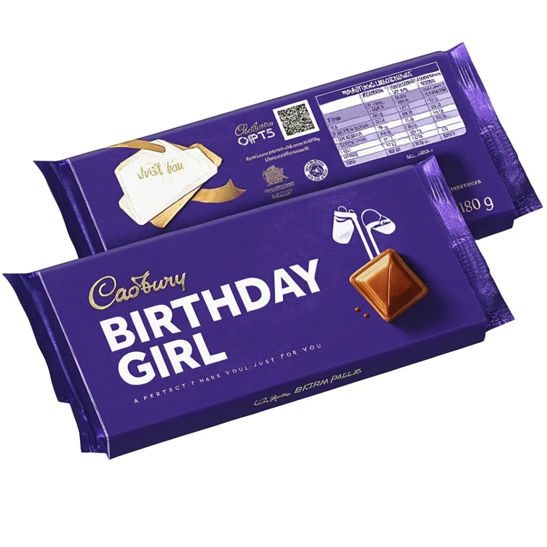 Cadbury Dairy Milk 110g – Special Birthday Girl Edition Chocolate