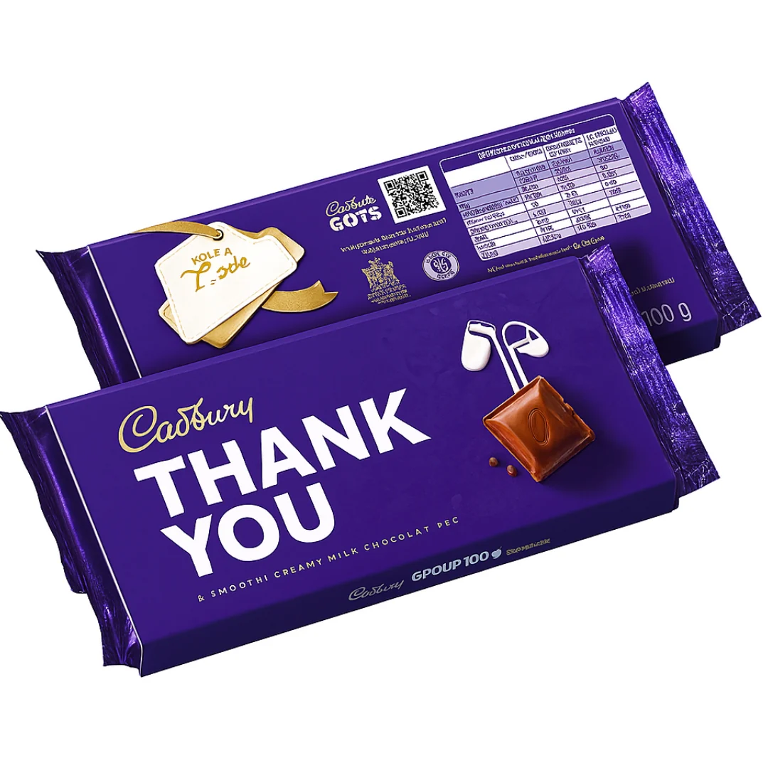 Cadbury Dairy Milk 110g – Thank You Edition