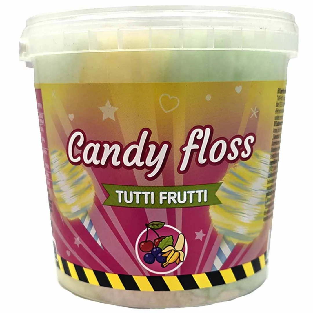 Candy Floss Tutti-Frutti 50g Bucket