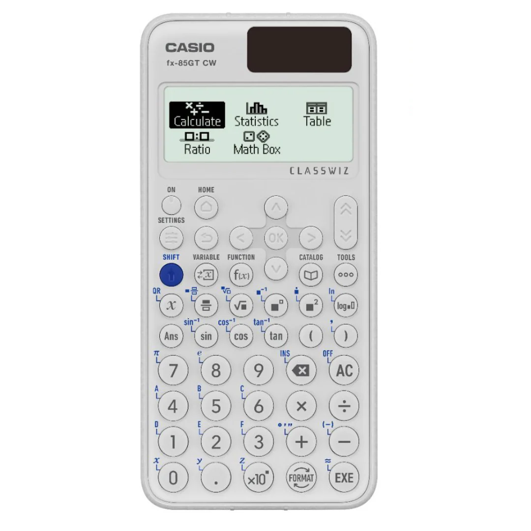 Casio White Scientific Calculator