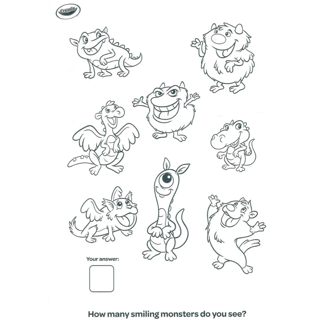 Crayola Wild & Wacky Colour & Activity Book - Image 4