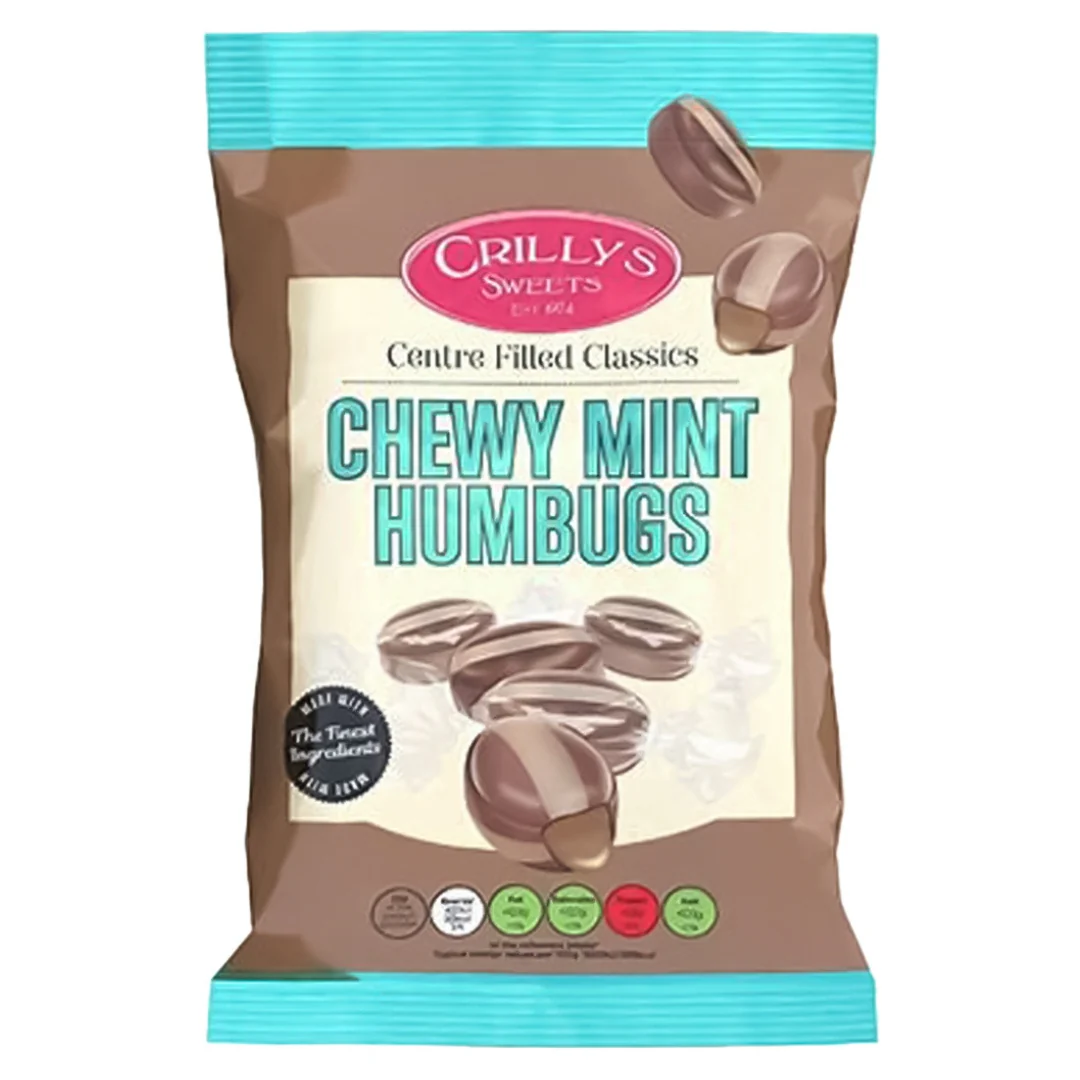 Crillys Mint Humbugs 130g