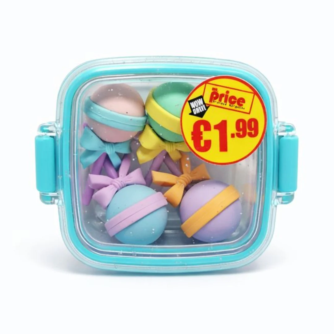 Candy Sweets Eraser Set