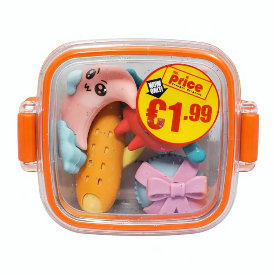 Cute Mix Creative Eraser Set