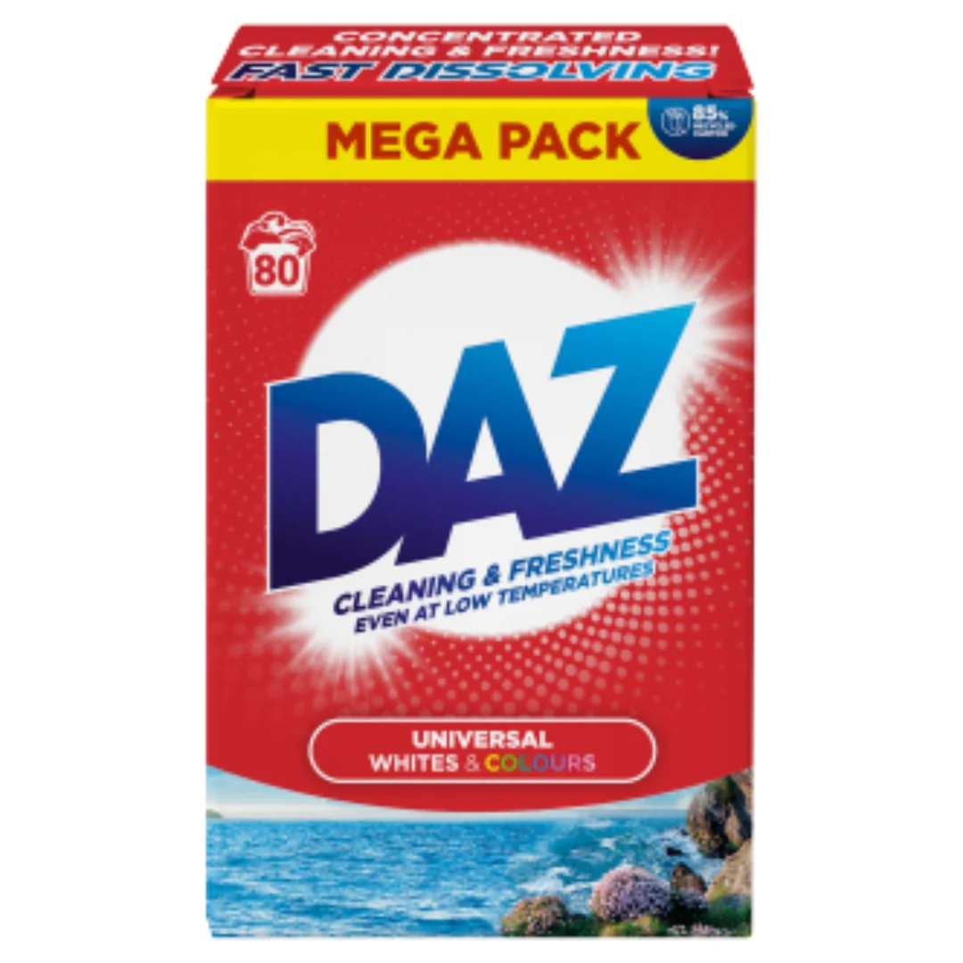 Daz Universal Whites & Colours Washing Powder 4kg