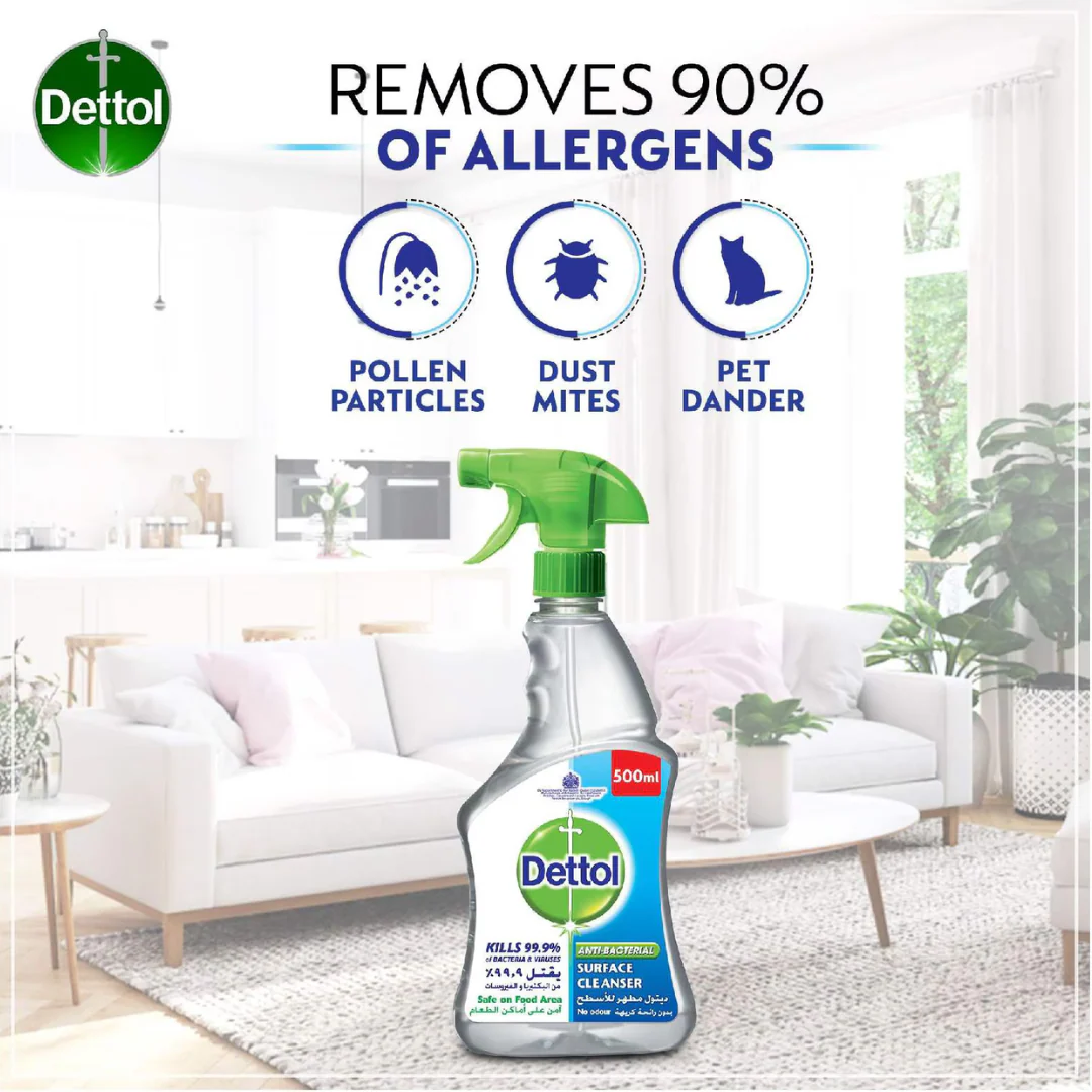 Antibacterial Surface Cleaner 500ml  by Dettol - Image 4