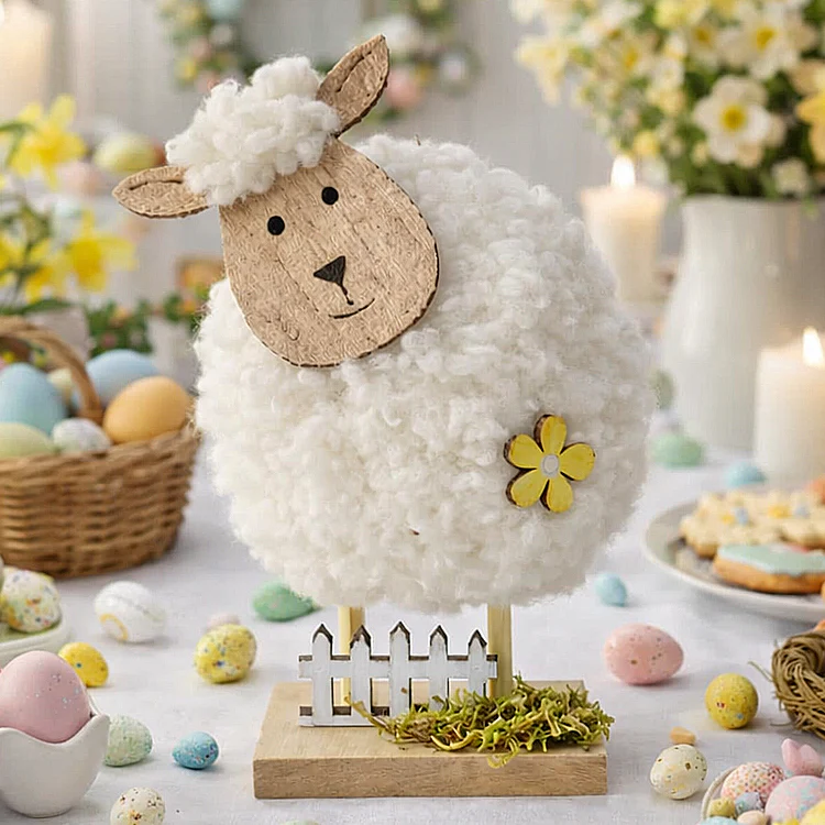 Easter Lamb Décor