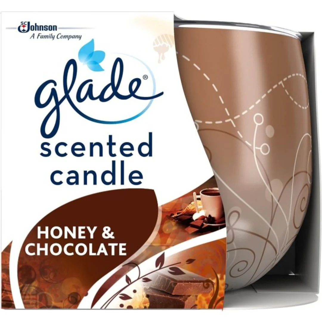 Glade Candle 120g – Honey & Chocolate