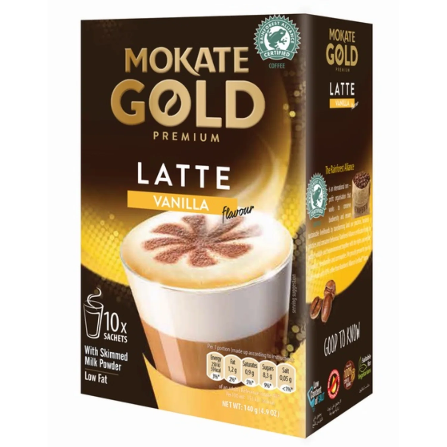 Gold Premium Vanilla Latte 10 Sachets
