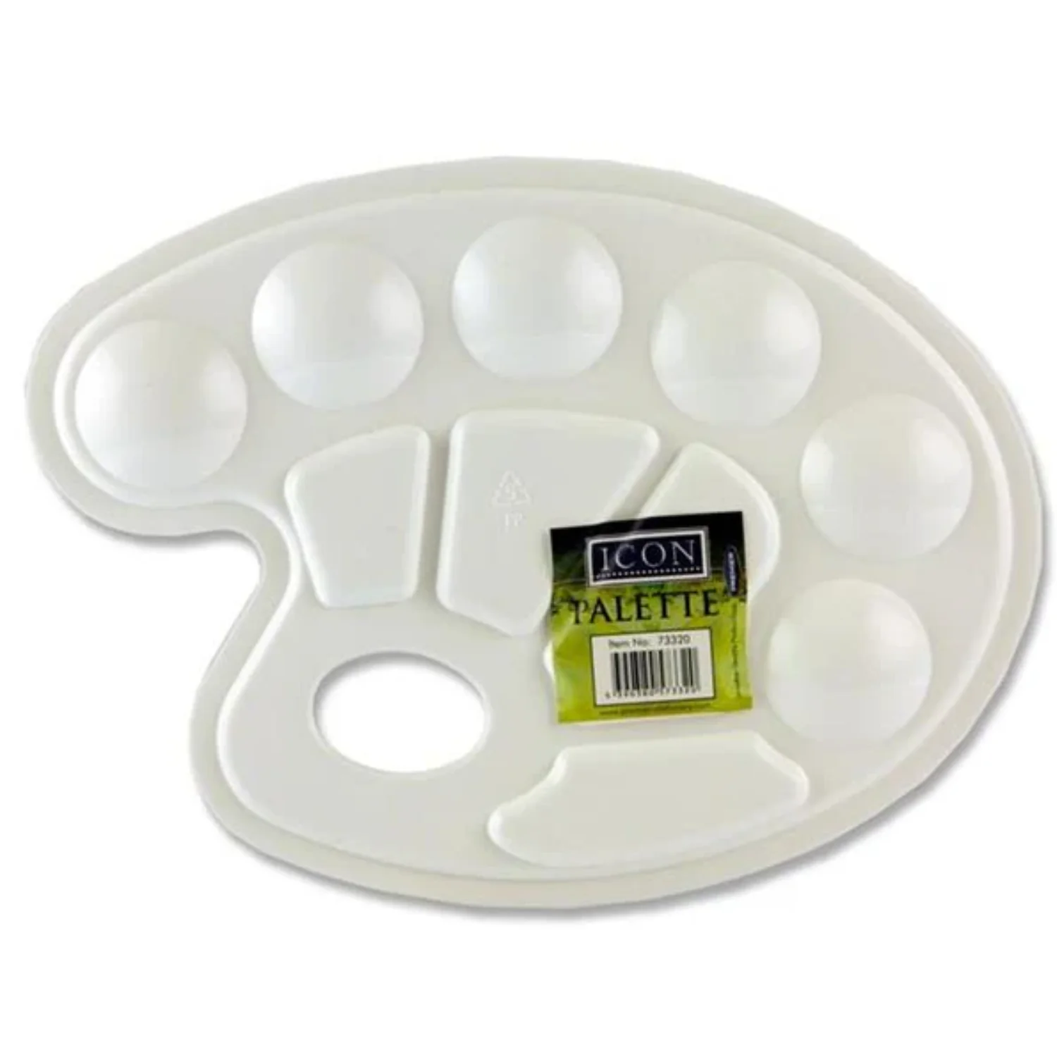 ICON Plastic Palette 22x16.5cm Paint Mixing Tray