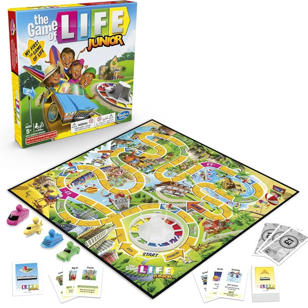 Junior Game of Life – Kids’ Fun Board Game Adventure