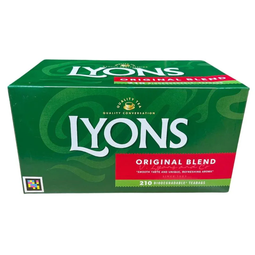 Lyon’s Original Blend Tea Bags – 210 Pack (609g)