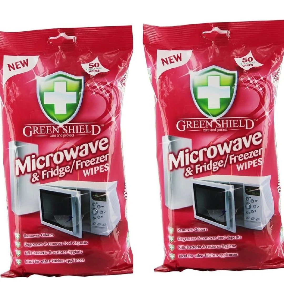 Microwave Cleaning Wipes 70-Pack by Green Shield