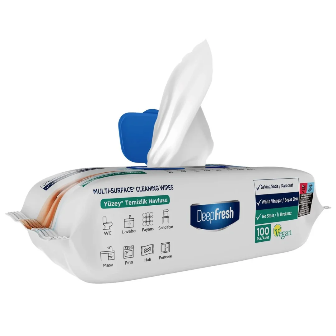 Multi-Surface Cleaning Wipes by Deepfresh