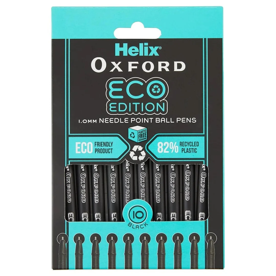 Oxford Eco Ballpoint Pens – 10 Pack