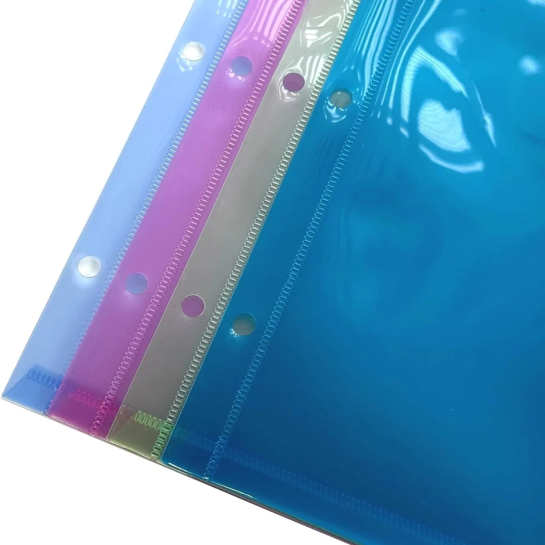 Premier A4 Punched Button Wallet – 4 Assorted - Image 2