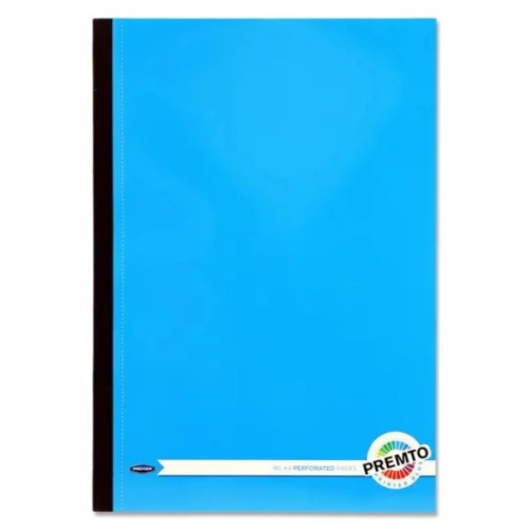 Premto A4 Perforated Soft Cover Notebook – 80 Pages Assorted - Image 4