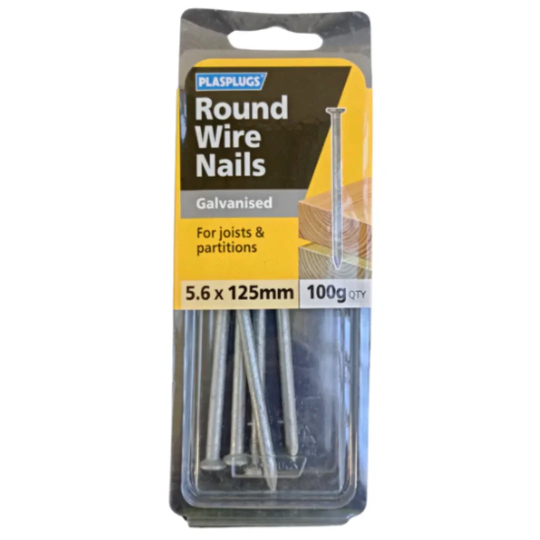 Round Wire Galvanised Nails - Image 3