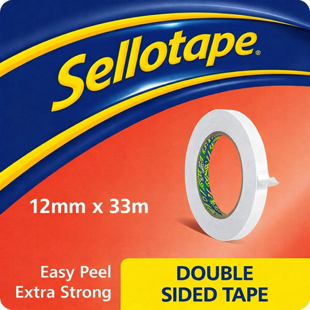 Sellotape Double Sided 12mm x 33m