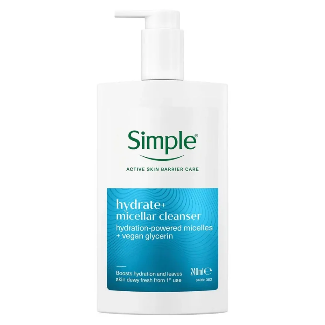 Simple Micellar Cleansing Face Gel Pump 240ml