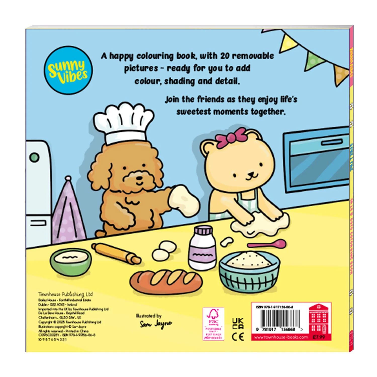 Sunny Vibes Sweet Life Colour Book - Image 3