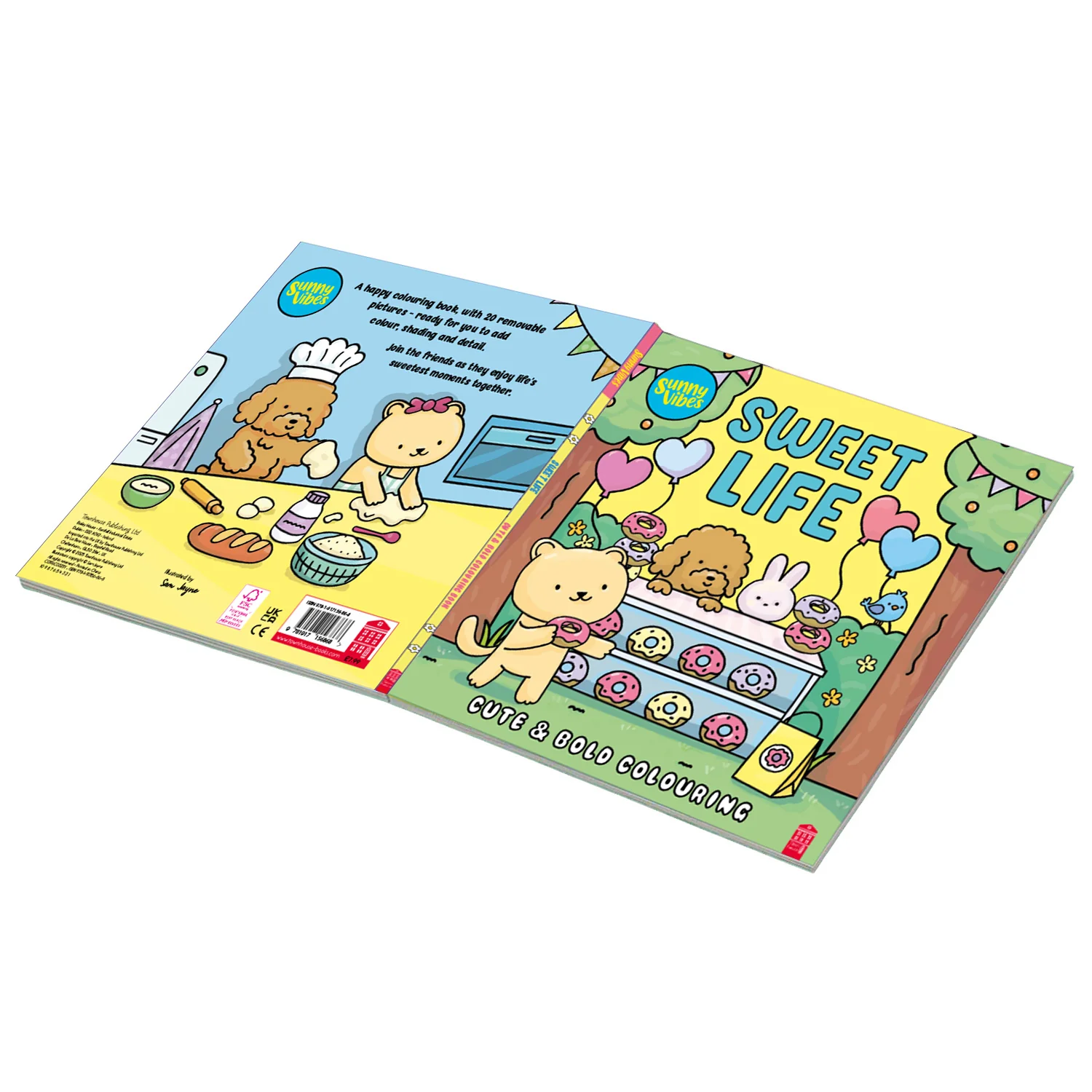 Sunny Vibes Sweet Life Colour Book - Image 4