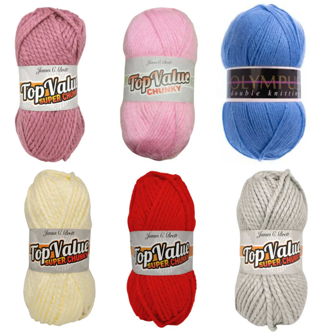 Top Value Chunky Double Knitting Wool
