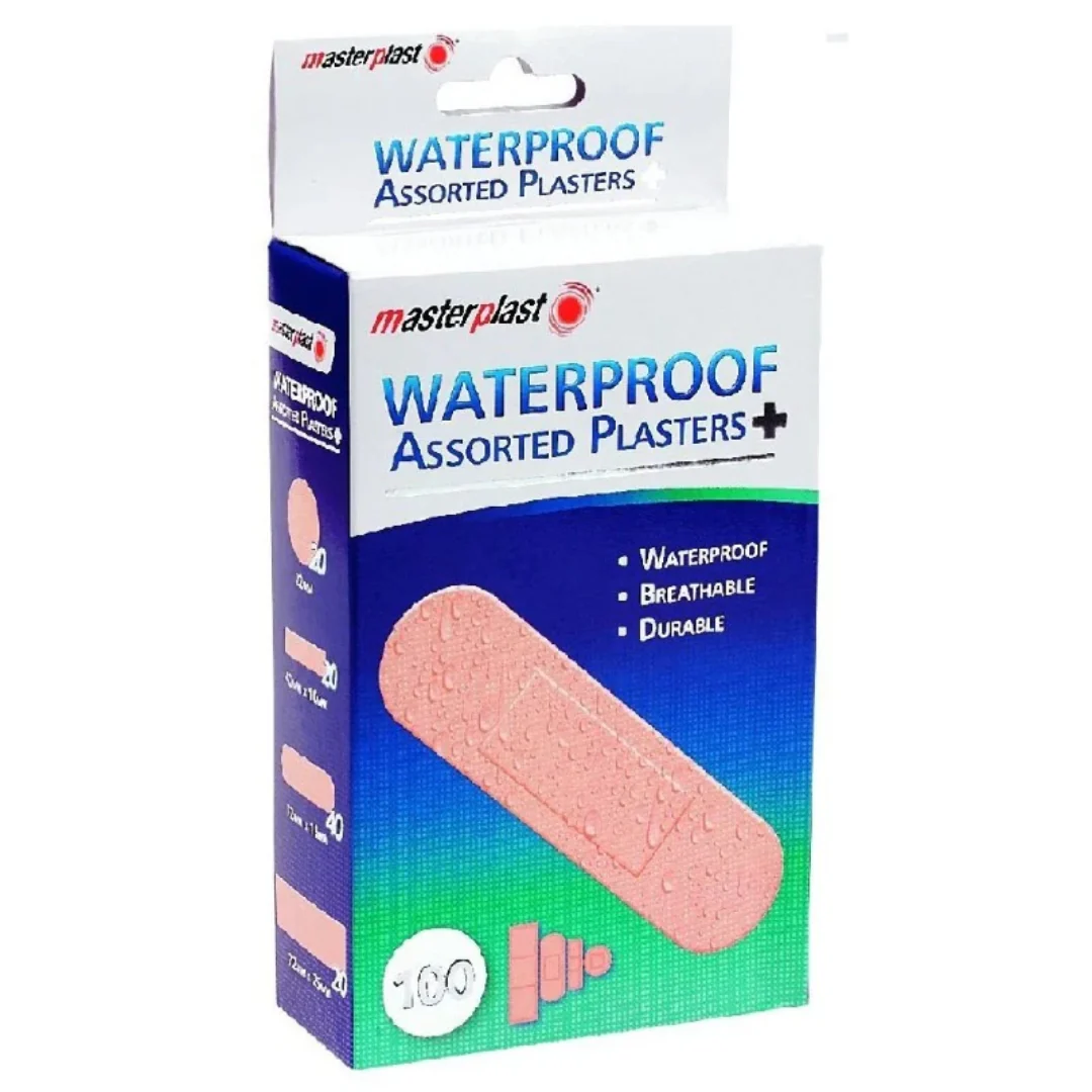 Waterproof Plasters 100pk